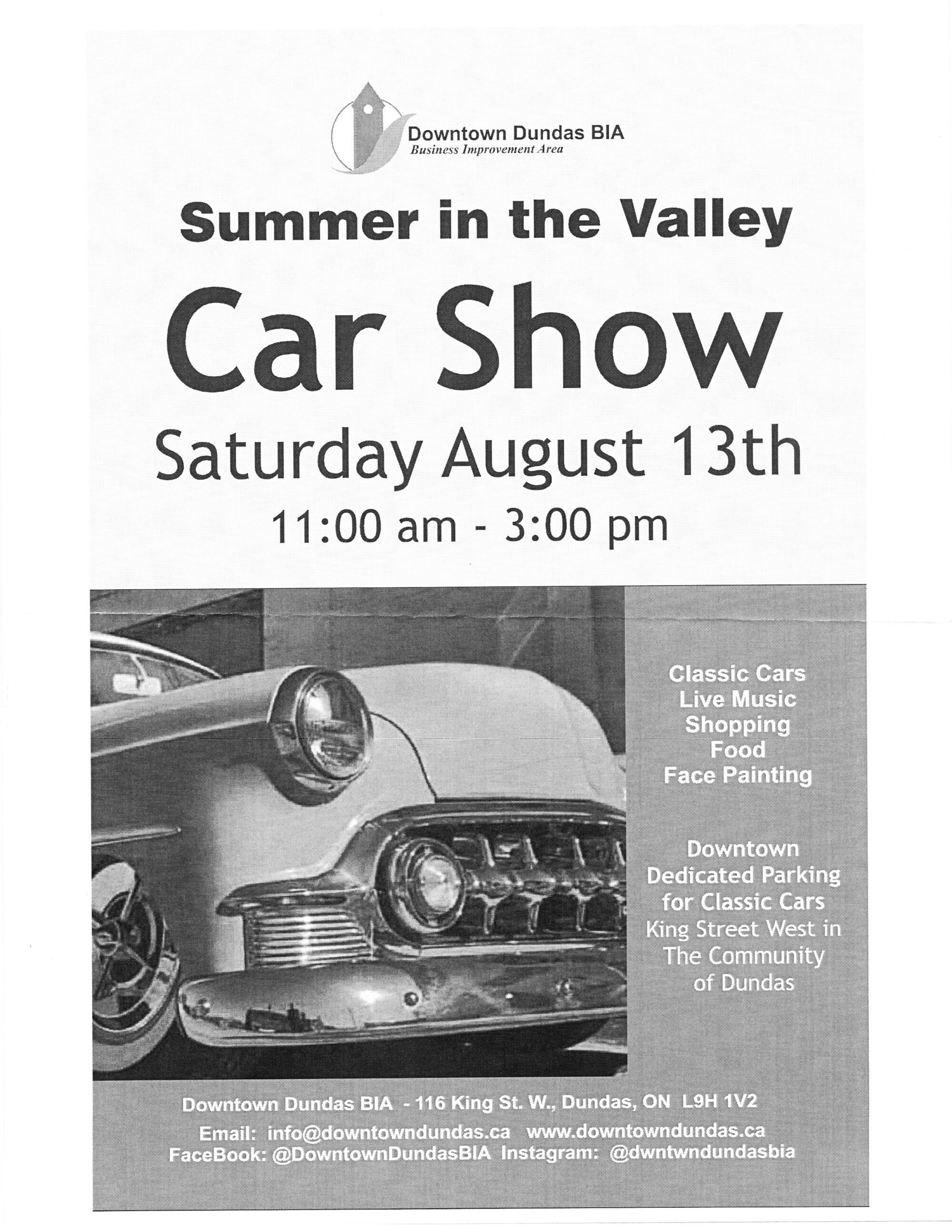 Summer in the Valley Car Show 2022 KW & Area Bug Club